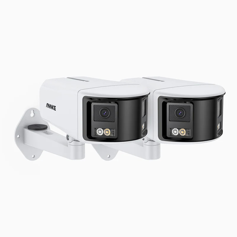 2-Pack ANNKE FCD600 Panoramic Outdoor PoE Dual Lens 6MP Security Camera w/ Two-Way Audio $178 + Free Shipping