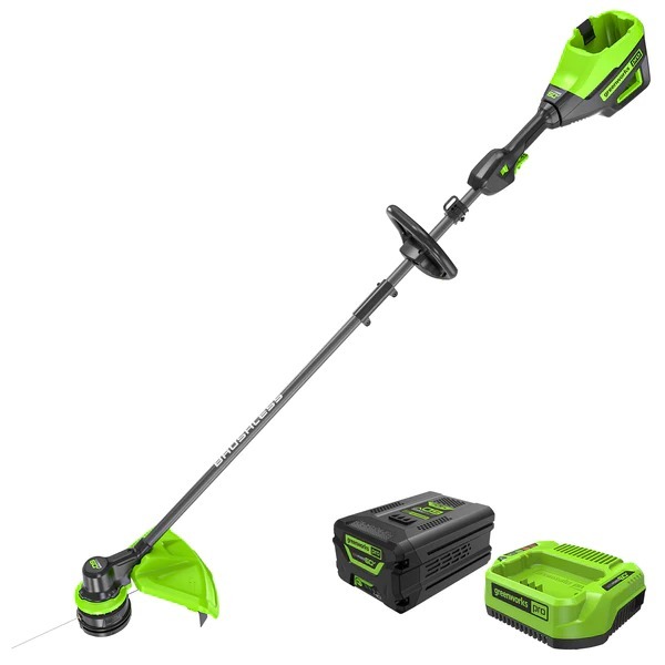 17" 60V Greenworks Tools Cordless Battery Brushless String Trimmer w/ Carbon Fiber Shaft & 4.0Ah Battery & Charger $207.90 + Free Shipping
