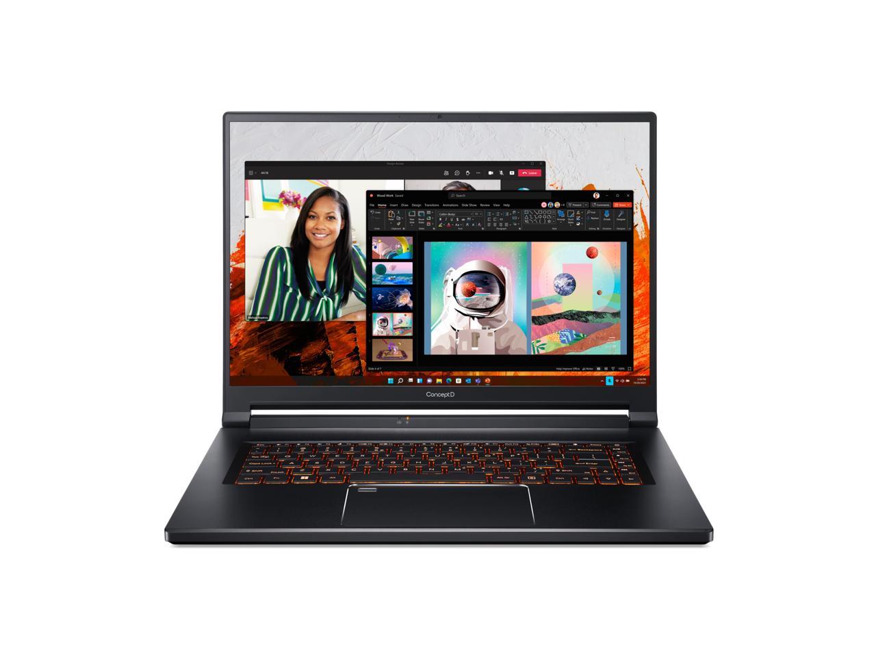 Acer ConceptD 5 Laptop: 16" 3K IPS Display, i7-12700H, 32GB LPDDR5, 1TB PCIe Gen4 SSD, RTX 3070 Ti, Windows 11 Pro $1600 + Free Shipping