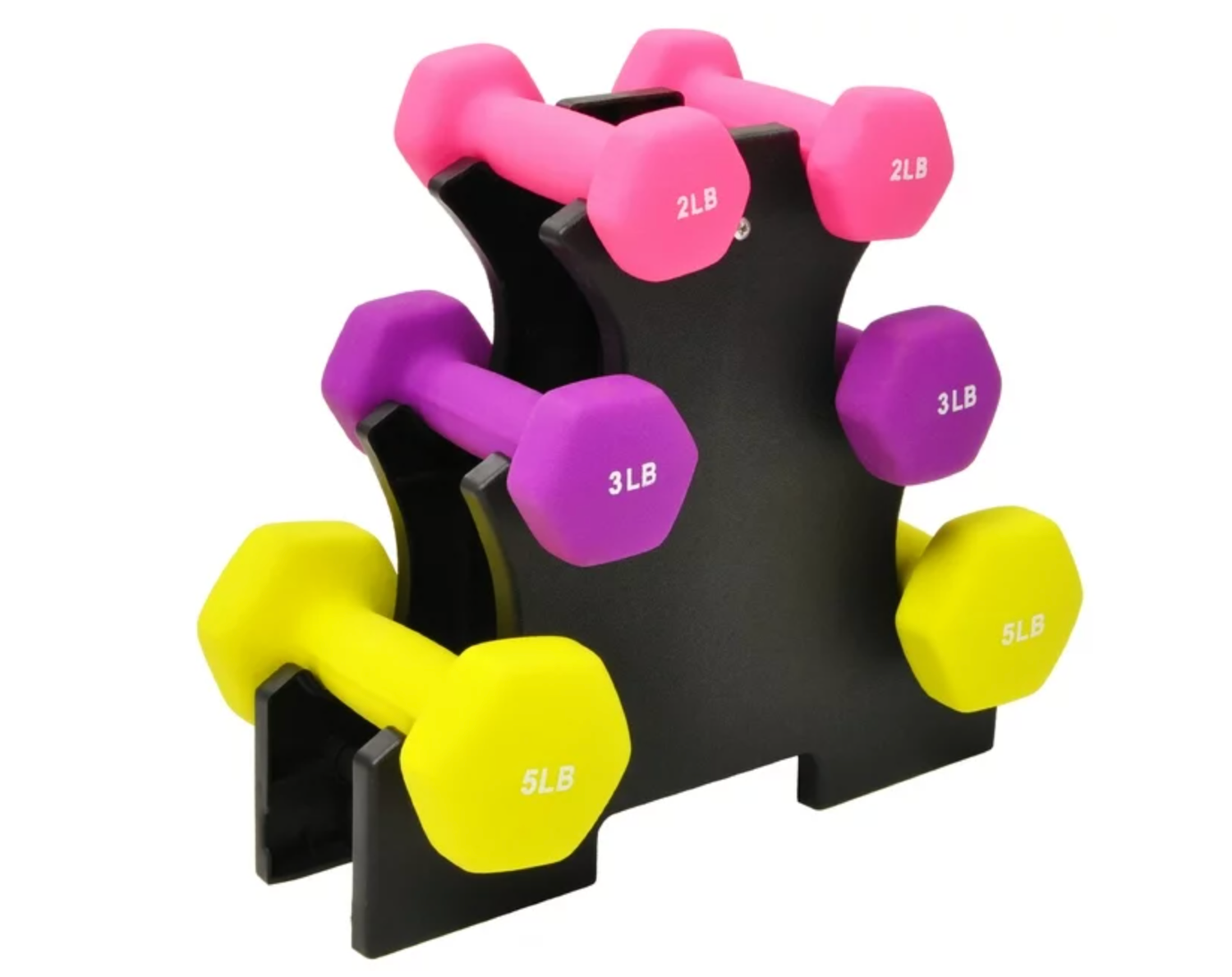 BalanceFrom Dumbbell Set with Stand (2lbs, 3lbs, 5lbs set) $30 & More + Free Shipping w/ Walmart+ or on Orders $35+