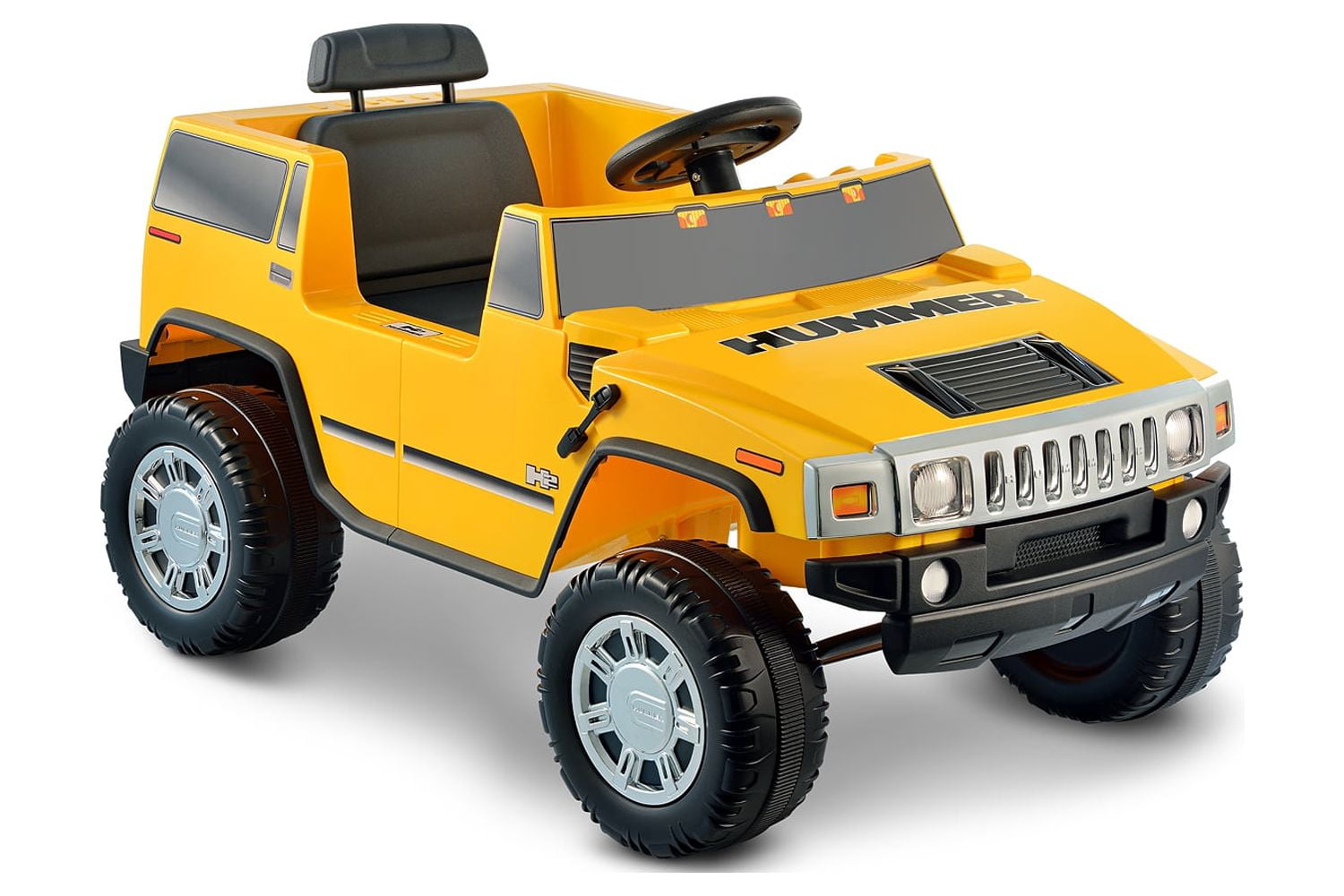 Kid Motorz Hummer H2 6-Volt Battery-Powered Ride-On Car (Yellow) $105 + Free Shipping