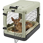 Pet Gear The Other Door Double Door Collapsible Wire Dog Crate &amp; Plush Pad w/ Wheels &amp; Handle $110.24 + Free Shipping