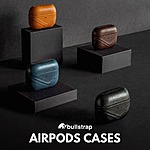 Bullstrap Leather Case for AirPods &amp; AirPods Pro (Various Colors) $15 Shipped