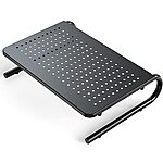 ‎HUANUO Monitor Stand Riser Laptop Shelf (Black) $10 &amp; More