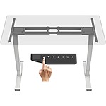 FlexiSpot Dual Motor Pro 3-Stage Electric Standing Desk Frame (White) $165 &amp; More + Free S/H