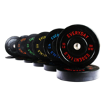 370-Lb BalanceFrom Olympic Bumper Plate Weight Plate Set with Steel Hub $300 + Free Shipping