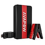 1000A AVAPOW 12V Portable Car Jump Starter (up to 7.0L Gas) w/ 9600mAh Power Bank &amp; Built-in LED Light $20 + FS w/ Walmart+