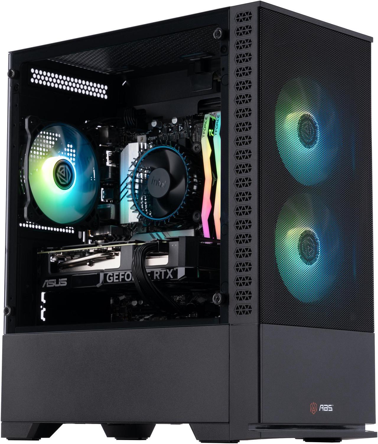 ABS Cyclone Aqua Gaming PC: i7-13700F, RTX 4070, 32GB DDR5, 1TB SSD, Win 11 Home $1250 + Free Shipping