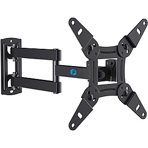 Lightning Deal: Pipishell Full Motion TV Monitor Wall Mount (for 13-42