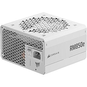 850W Corsair RM850e (2025) Gold Fully Modular ATX 3.1 Power Supply (White) $94.99 + Free Shipping $94.97