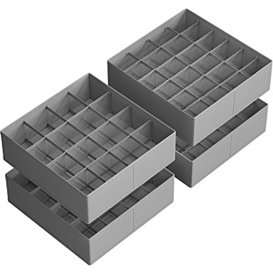 4-Pack SONGMICS 80-Compartment Foldable Drawer Organizers $9.99 & More + Free Shipping w/ Prime