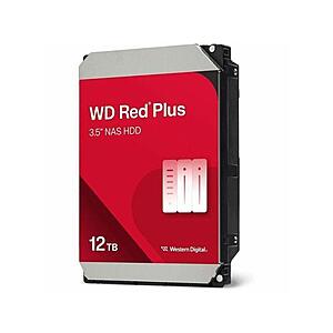 12TB WD Red Plus 7200 RPM 3.5" NAS Hard Disk Drive (WD120EFGX) $200 + Free Shipping