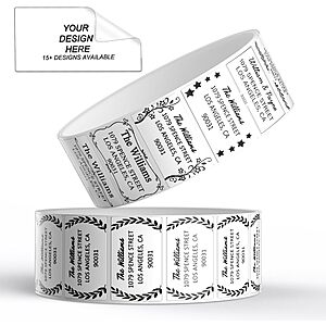 120-Count TechMark Custom Address Labels $2.50 & More + Free Shipping