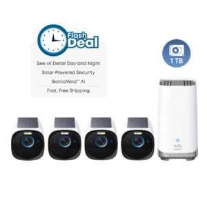 eufyCam S330 (eufyCam 3) 4-Cam Kit + 1 TB Hard Drive $420 + Free Shipping