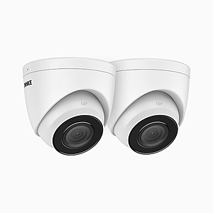 2-Pack ANNKE C500 3K Outdoor PoE Security IP Camera w/ EXIR 2.0 Night Vision, Built-in Microphone, SD Card Slot $60 + Free Shipping
