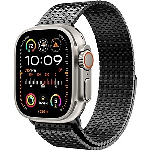 LULULOOK Milanese Mesh Loop Stainless Steel Bands for Apple Watch (Various Colors) $15.94 + Free Shipping w/ Prime