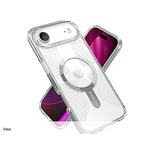 Speck GEMSHELL Grip +MS Case for iPhone 17 Air $4, OtterBox iPhone 17 Air Glass Screen Protector $5 & More + Free Shipping w/ Prime