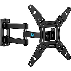 Pipishell Full Motion TV Monitor Wall Mount (for 13-43" TVs & Echo Show 21/15) $8.95 + Free Shipping w/ Prime