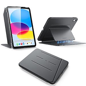 ESR iPad A16, iPad 11th/10th Generation Case w/ Stand Cover (Black) $9 + Free Shipping w/ Prime