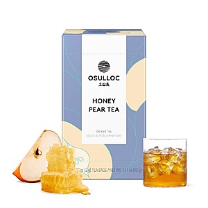 20-Ct OSULLOC Honey Pear Premium Tea (Sweet Pear & Honey Flavor) $8.40 w/ S&S