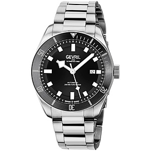 43mm Gevril Yorkville Men's Swiss Automatic Watch $499 + $9.80 S&H