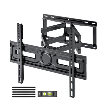 MountFTV Full Motion Swivel TV Wall Mount w/ Articulating Dual Arms for 26"-70" TVs (Holds up to 99lbs) $16 + FS w/ Walmart+ or $35+