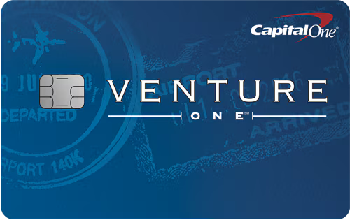 Capital One VentureOne Rewards Credit Card: Earn 20,000 Miles Bonus After Spending $500 in First 3 Months