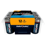Rayovac D batteries 12 pack $12.97 or $11.02 w/S&amp;S @ Amazon