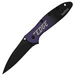Kershaw Leek Gradient Stainless Folding Magnacut Knife (Purple & Black) $94 &amp; More + Free Shipping