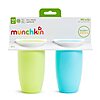 2-Count Munchkin Toddlers' Miracle 360 Spill Proof Sippy Cups (Green/Blue) $7.35 + Free Shipping w/ Prime or on $35+
