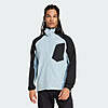 adidas Men's Terrex Xperior Softshell Fleece Hooded Jacket (Magic Grey/Black, Size S-L) $39 &amp;amp; More + Free Shipping