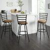 3-Pack Mainstays Adjustable 24&amp;quot; or 29&amp;quot; Swivel Barstool (Espresso or Tan)  $48 + Free Shipping