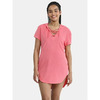 Time &amp;amp; Tru Women's Terry Towel Lace Up Hooded Coverup Dress (Various) From $6.23 + Free S&amp;amp;H w/ Walmart+ or on $35+
