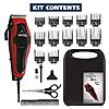 19-Piece Wahl USA Detail Trim Clip 'N Trim 2-In-1 Corded Hair Clipper Kit (Red) $24.99 + Free Shipping w/ Prime or on $35+