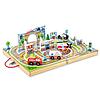 18-Piece Melissa &amp;amp; Doug Wooden Take-Along Tabletop Town Playset $14.99 + Free Shipping w/ Prime or on $35+