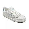 Reebok Women's Club C 85 Casual Sneaker (Chalk/Blue, 5-8.5) $25 &amp;amp; More + Free Pickup at Macys or Free Shipping on $25+