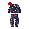 3-Piece Joyful Moments Toddler Boys' or Girls' Sweatshirt, Jogger Pants &amp;amp; Beanie Set (Various, 12M-4T) $5.50 &amp;amp; More + Free w/ Walmart+ or $35+