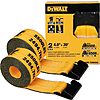 DEWALT 4" x 30' Winch Straps with Flat Hooks, 5,500-lb Safe Working Load, 2-Pack