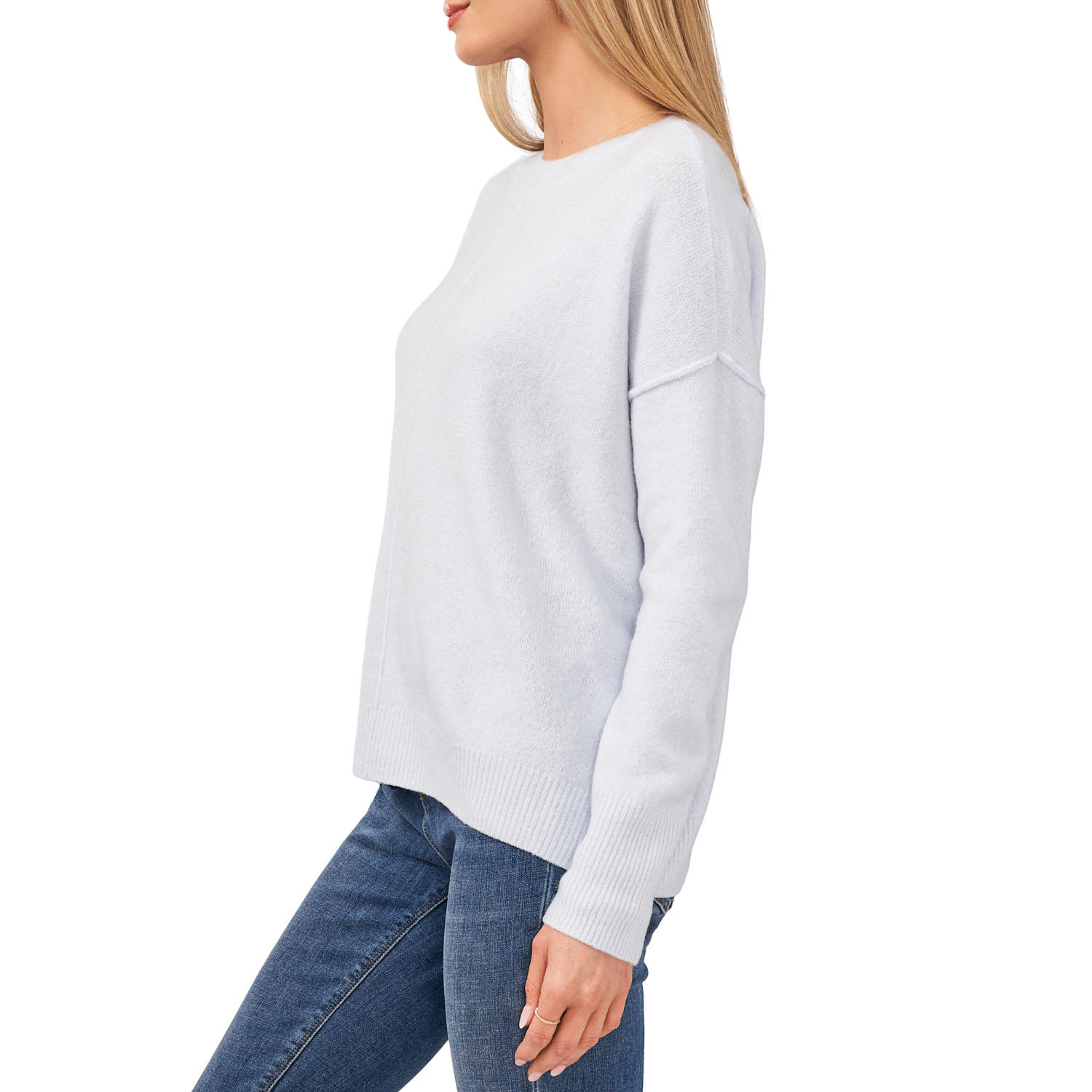Sam's Club Members: Women's Vince Camuto Center Seam Crewneck Sweater (Frozen) $4.81 + Free S&H for Plus Members