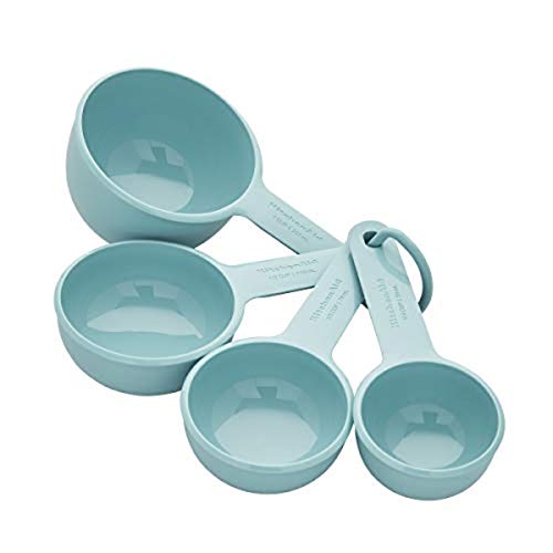 4-Count KitchenAid Measuring Cup Set (Aqua Sky) $4.60 + Free Shipping w/ Prime or on $25+