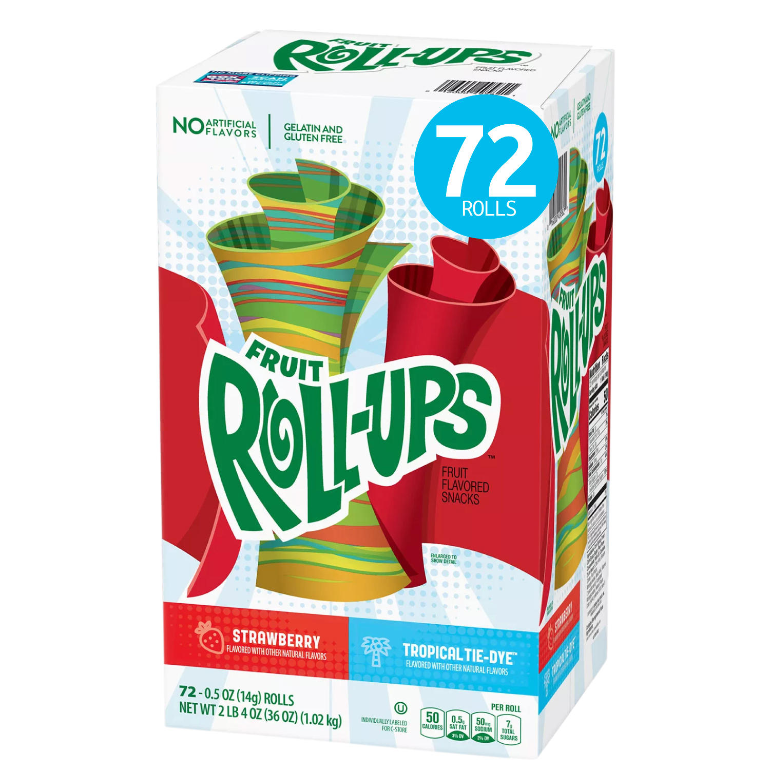 Sam's Club Members: 72-Count 0.5-Oz Fruit Roll-Ups Fruit Snacks Variety Pack $12.75 (Each $0.18) + Free Shipping for Plus Members