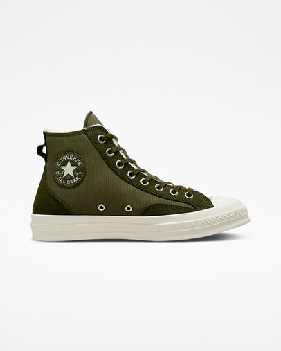 Converse: Chuck 70 Men's or Women's Lined Colorblock Shoes (Utility Green) $24.50 & More + Free Shipping