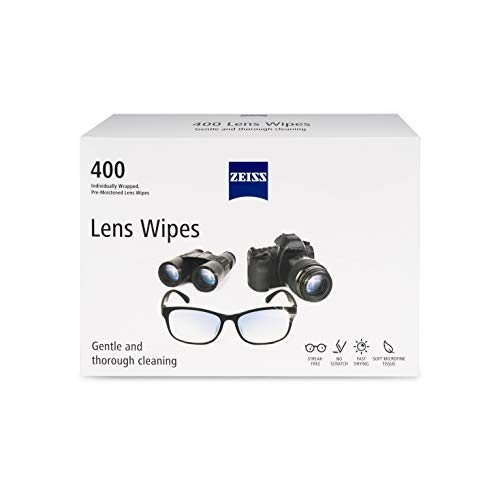 400-Count ZEISS Pre-Moistened Lens Cleaning Wipes $15.80