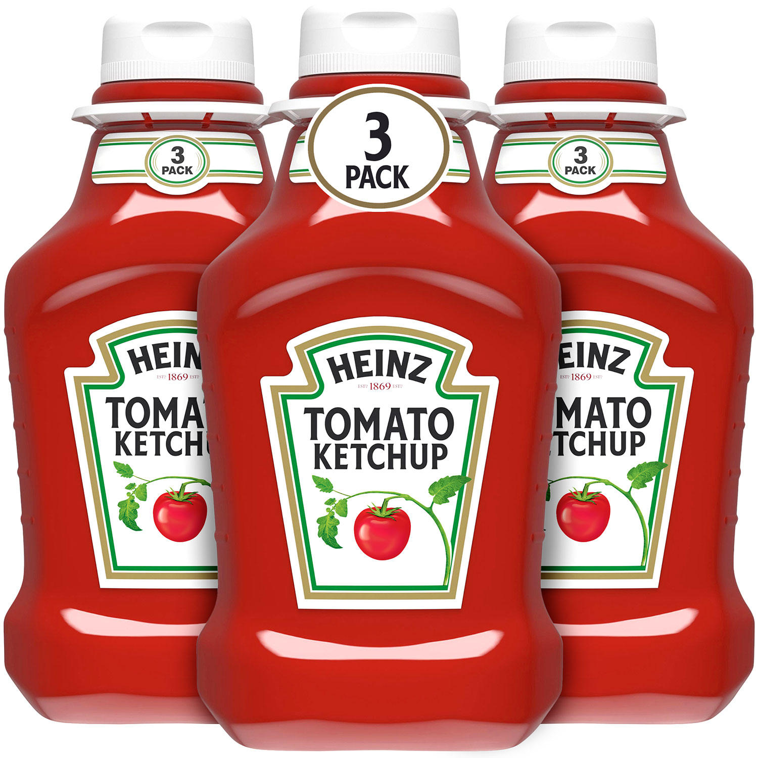 Sam's Club Members: 3-Pack 44-Oz Heinz Original Tomato Ketchup Bottles $9 + Free Shipping for Plus Members