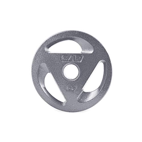 25-Lb 2" CAP Barbell Olympic Grip Weight Single Plate (Gray) $24.25 + Free Shipping w/ Prime or on $25+