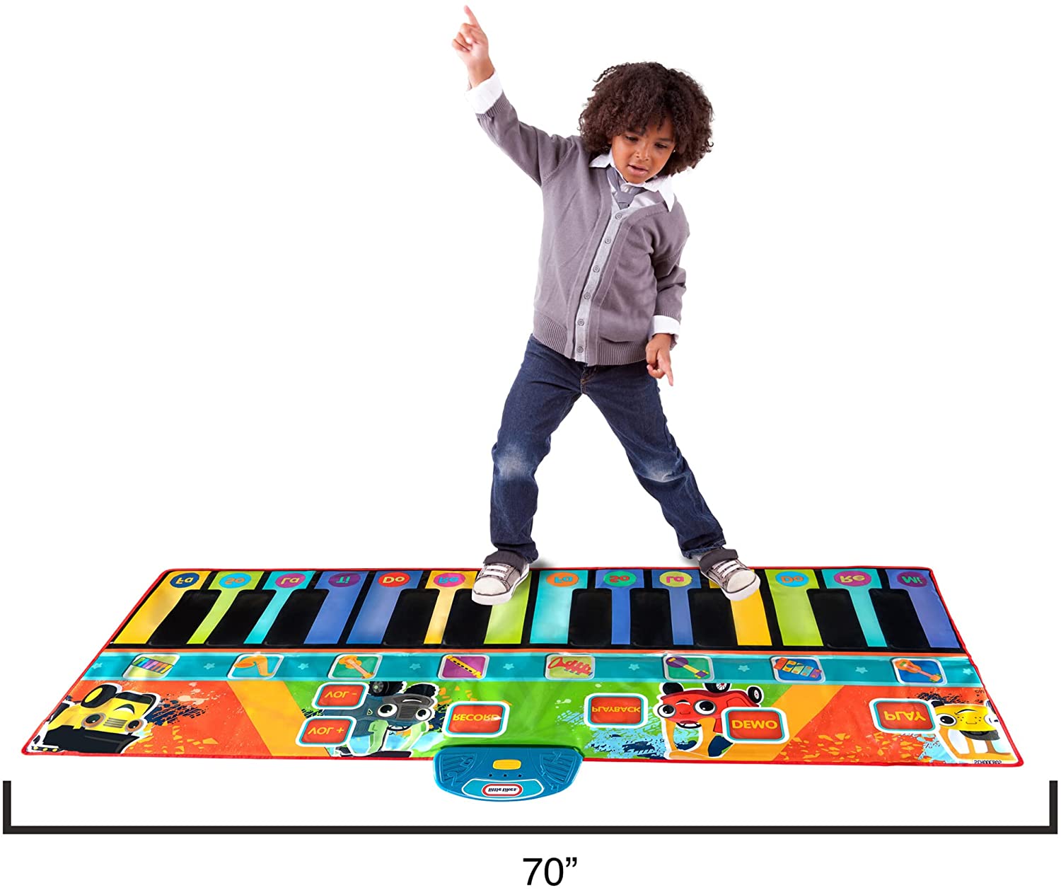 70" First Act Little Tikes Giant Musical Piano Mat w/ 24 Keys & Record/Playback $12.10 + FS w/ Prime or Orders $25+