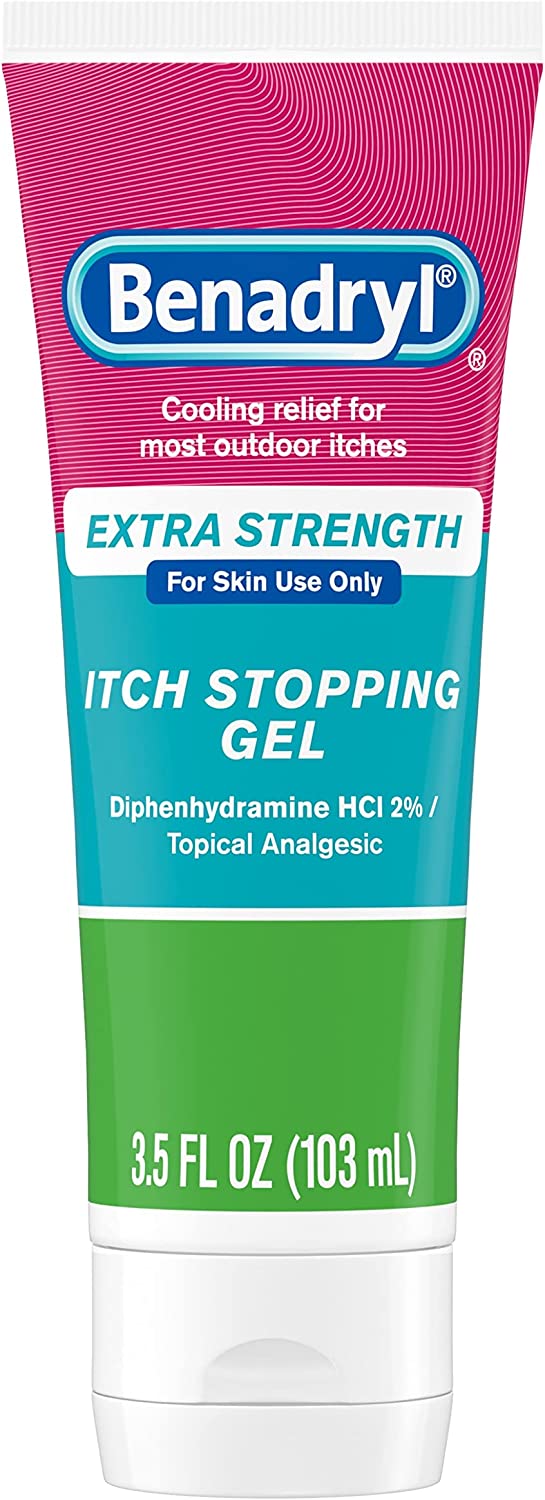 3.5-Oz Benadryl Extra Strength Anti-Itch Gel Cream $4.48 w/ S&S + Free Shipping w/ Prime or on orders over $25 $4.5