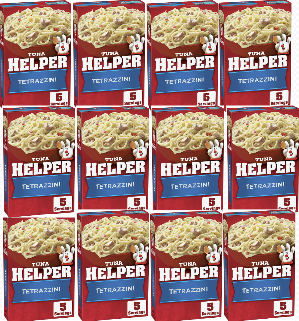 12Pack 7.3Oz Betty Crocker Tuna Helper (Tetrazzini) 2.51 (0.20 Each