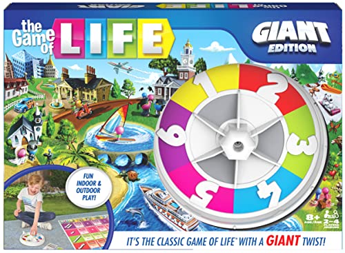 The Game of Life: Giant Edition Family Board Game $6.65 + Free Shipping w/ Prime or on $25+