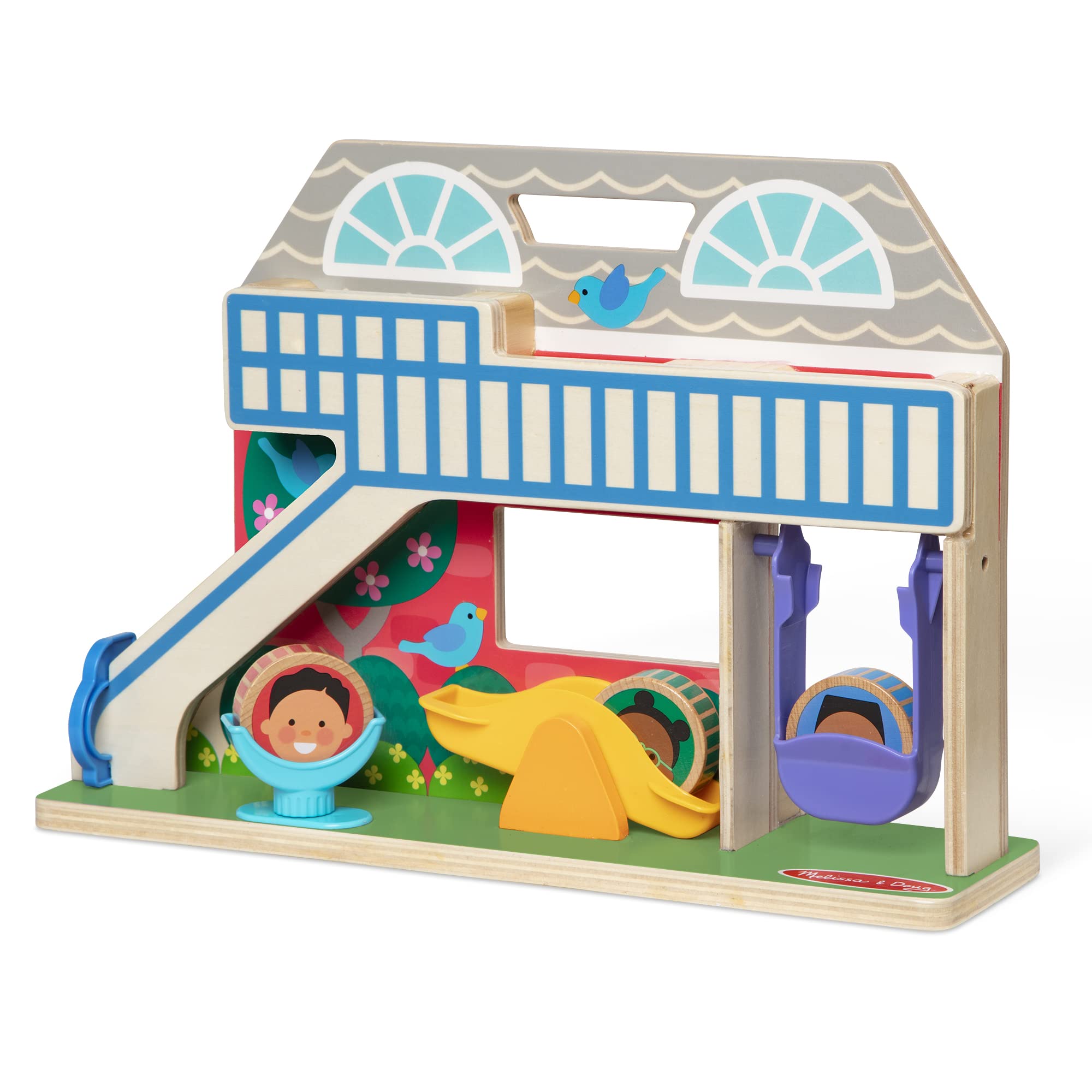Prime Members: 5-Piece Melissa & Doug GO Tots Wooden Schoolyard Tumble Set $8 + Free Shipping w/ Prime or on $25+